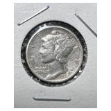 1938 US MERCURY DIME