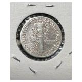 1938 US MERCURY DIME