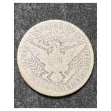 1912-D US BARBER HALF DOLLAR