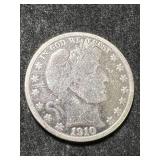 1910-S US BARBER HALF DOLLAR