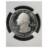 2012-S US VOLCANOES SILVER QUARTER NGC PF70 ULTRA CAMEO