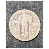 1928 US STANDING LIBERTY QUARTER