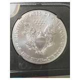2017 AMERICAN SILVER EAGLE NGC MS 9.9