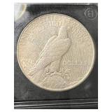 1928-S US PEACE SILVER DOLLAR SLABBED VG