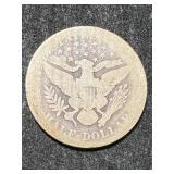 1902 US BARBER HALF DOLLAR