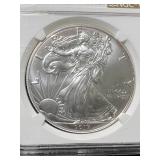 2017-S AMERICAN SILVER EAGLE NGC MS69