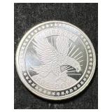 1 TROY OZ .999 FINE SILVER SD BULLION ROUND