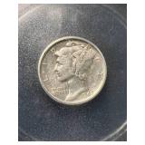 1942/1 US MERCURY DIME ICG VF35 DETAILS