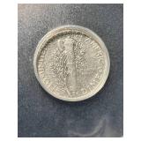 1942/1 US MERCURY DIME ICG VF35 DETAILS