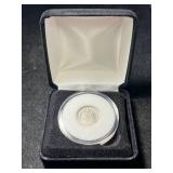 1854 US SEATED LIBERTY DIME IN BOX