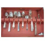 1881 Rogers Flatware. Silver Plate. In Original Box
