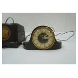 Vintage Electric Mantle Clocks & Vintage Radio
