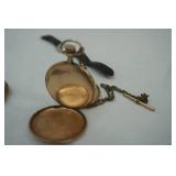 Vintage Eline Pocket Watches & Cigarette Case