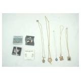 Necklaces (5ct) and Earrings (4ct)