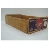 Vintage Grapes Box 20"x12"x6"