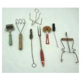 Vintage Kitchen Utensils and Cleaning Tools