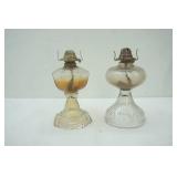 Antique Oil Lamps (2ct)