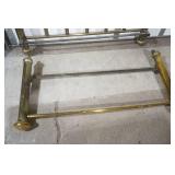 Vintage Brass Headboard and Footboard