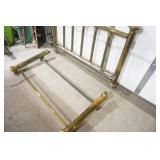 Vintage Brass Headboard and Footboard