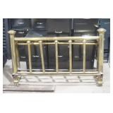 Vintage Brass Headboard and Footboard