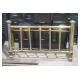Vintage Brass Headboard and Footboard
