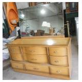 Vintage Chest of Drawers with Mirror