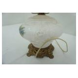 Vintage "Gone with the Wind" Style Hurricane Lamp