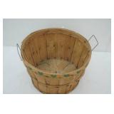 Apple Basket 14.5" diameter 9.25" tall