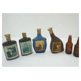 Vintage Jim Beam Whiskey Decanters and Bottles (1968?)