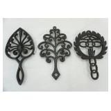 Vintage Cast Iron Trivets
