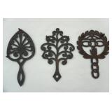 Vintage Cast Iron Trivets