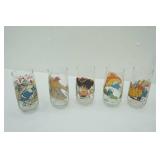 Vintage Smurfs Glasses 1982 & 1983