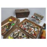 Large Collection of Vintage Fishing Tackle