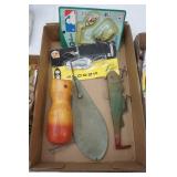 Large Collection of Vintage Fishing Tackle