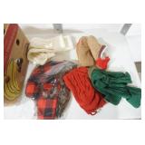 Large Lot: ALL NEW -Variety, slippers and other cloths items, Easter, Christmas and more!!