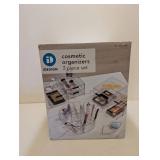 NEW I DESIGN COSMETIC ORGANIZER 3PC. SET