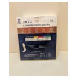 COPPERFIT ELITE COMPRESSION SOCKS L/XL