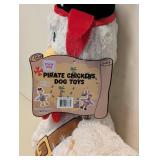 THINK DOG PIRATE CHICKENS DOG TOYS