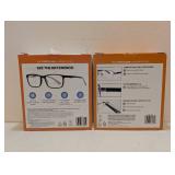 (2) FOSTER GRANT +1.25 HALF RIM METAL READERS 3PK.
