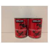 22 CANS OF KIRKLAND SIGNATURE NATURES DOMAIN TURKEY & PEA STEW FOR DOGS