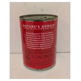 22 CANS OF KIRKLAND SIGNATURE NATURES DOMAIN TURKEY & PEA STEW FOR DOGS