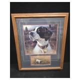Framed Dog Artwork