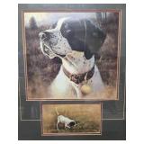 Framed Dog Artwork