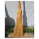 Antique Handmade Wooden Shovel and Witch