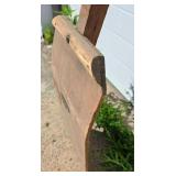 Antique Handmade Wooden Shovel and Witch