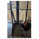Fireplace tool set