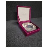 Set of 5 Goodinger silver-plated dishes