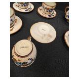 Vintage Mexican Tonala Serving Set