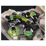 LEGO Lot! Manuals, Base Plates, various Bricks, and two Bins with lids