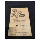 Vintage Zip Code Directory of the Owatonna Jaycees